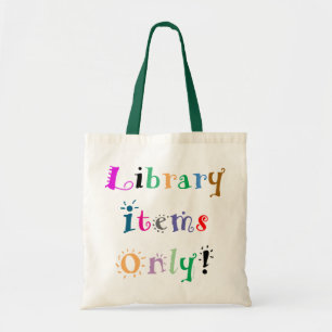 Bolsa Tote Sacola da biblioteca