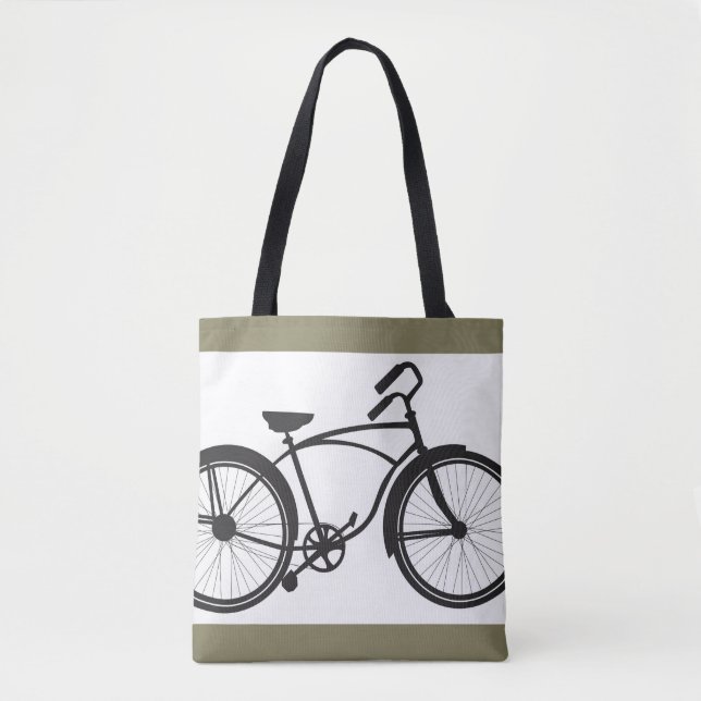 Bolsa Tote Sacola da bicicleta (Frente)