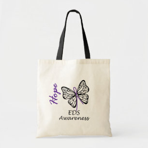 Bolsa Tote Sacola da borboleta da esperança da consciência 
