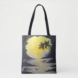Bolsa Tote Sacola da caverna do nascer do sol