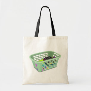 Bolsa Tote Sacola da cesta de lavanderia