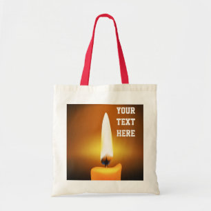 Bolsa Tote Sacola da chama de vela