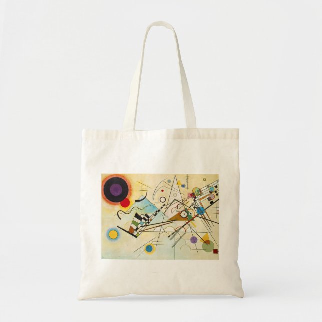 Bolsa Tote Sacola da composição VIII de Kandinsky (Frente)