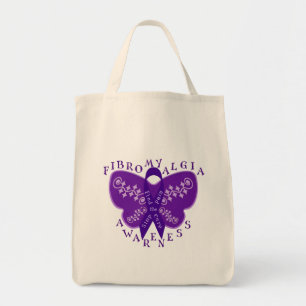 Bolsa Tote Sacola da consciência da fibromialgia - compra