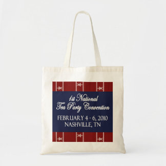 Bolsa Tote Sacola da convenção nacional do tea party