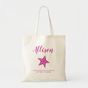 Bolsa Tote Sacola da dama de honra para Bachelorette ou