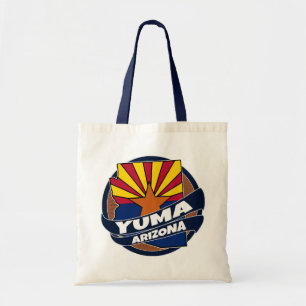 Bolsa Tote Sacola da explosão da bandeira da arizona de Yuma