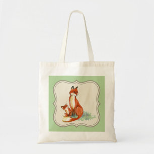 Bolsa Tote Sacola da ilustração do chacal do vintage, luz -