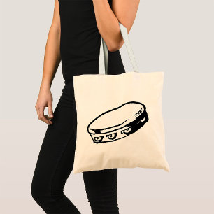 Bolsa Tote Sacola da ilustração do pandeiro