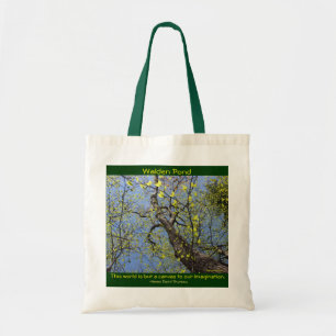 Bolsa Tote Sacola da lagoa de Walden