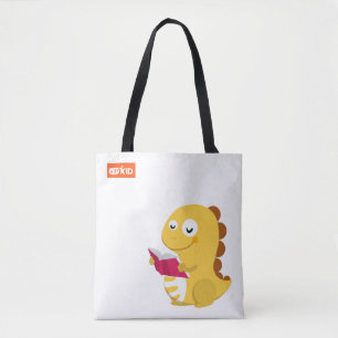 Bolsa Tote Sacola da leitura de VIPKID Dino