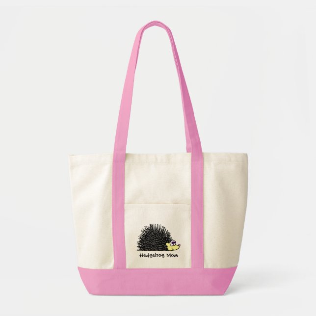 Bolsa Tote Sacola da mamã do ouriço (Frente)