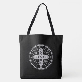 Bolsa Tote Sacola da medalha do St. Benedict