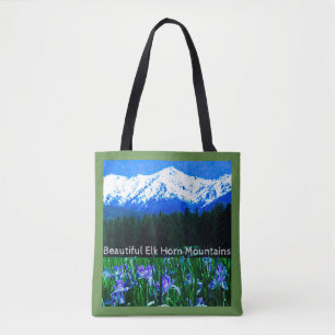 Bolsa Tote Sacola da montanha do chifre dos alces