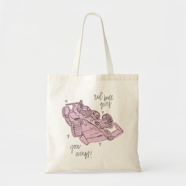 Bolsa Tote sacola da red bull (f1!) (Frente)