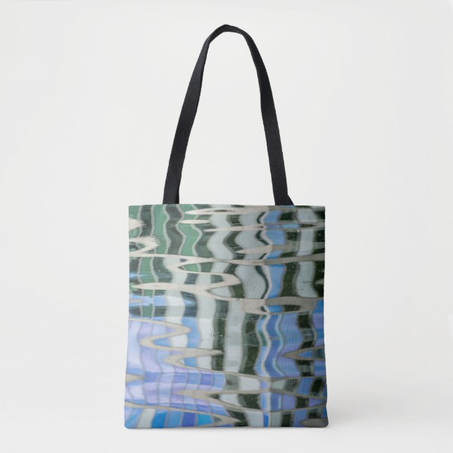 Bolsa Tote Sacola da reflexão da água (Frente)