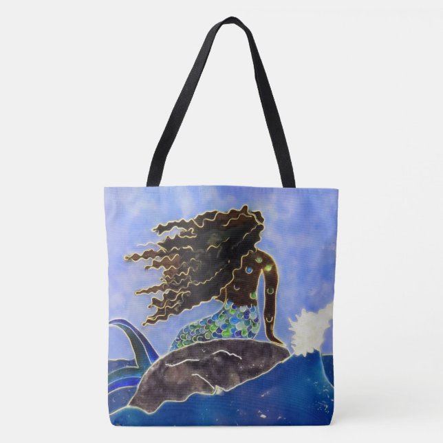 Bolsa Tote Sacola da sereia (Frente)