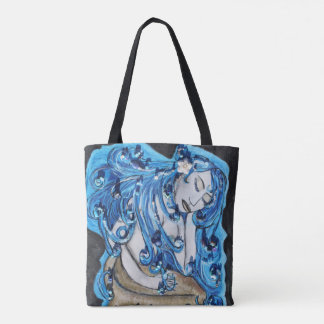 Bolsa Tote Sacola da sereia (customizável)