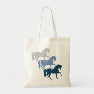 Bolsa Tote Sacola da sombra do cavalo
