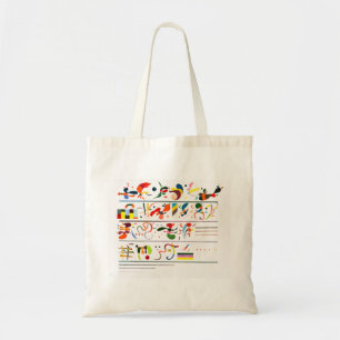 Bolsa Tote Sacola da sucessão de Kandinsky