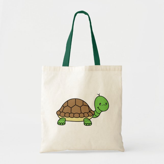 Bolsa Tote Sacola da tartaruga (Frente)