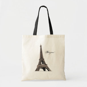 Bolsa Tote Sacola da torre Eiffel