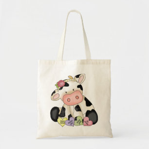 Bolsa Tote Sacola da vaca do dia dos namorados
