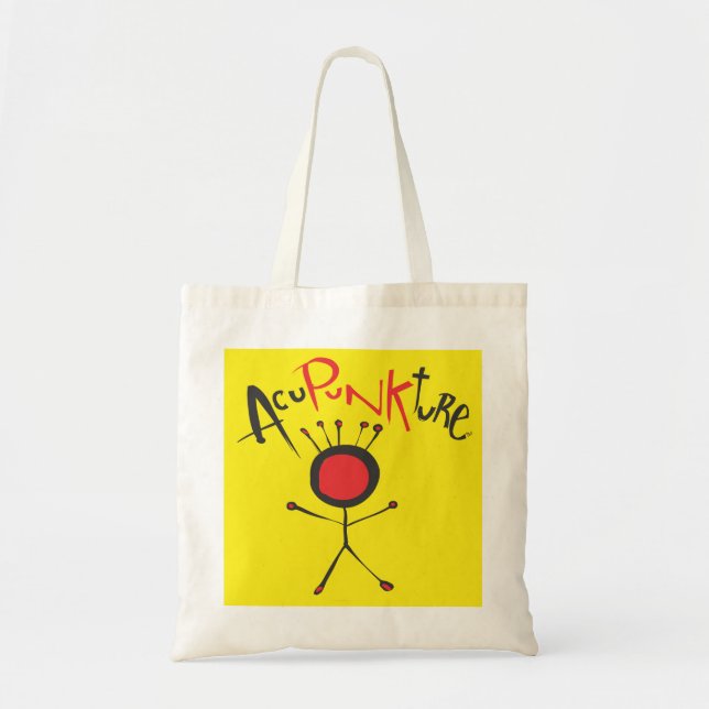 Bolsa Tote Sacola de Acupunkture (Frente)