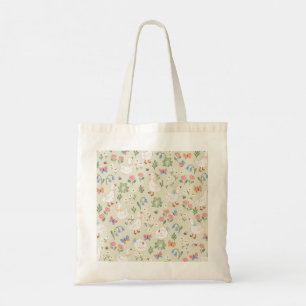 Bolsa Tote 🦆🌿 Sacola de Animais do Jardim Verde