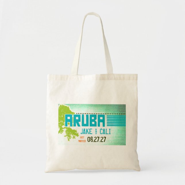 Bolsa Tote Sacola de ARUBA (Frente)