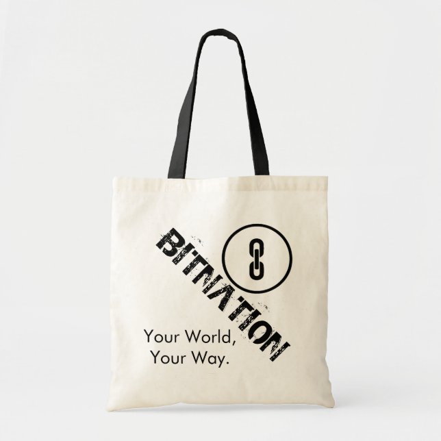 Bolsa Tote Sacola de Bitnation! (Frente)