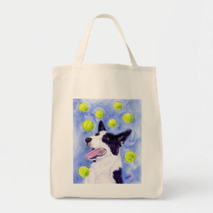 Bolsa Tote Sacola de border collie - do "o ouro Magpie "