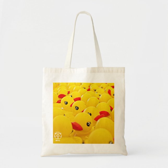 Bolsa Tote Sacola de borracha de Duckie (Frente)