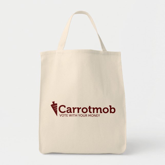 Bolsa Tote Sacola de Carrotmob (Frente)