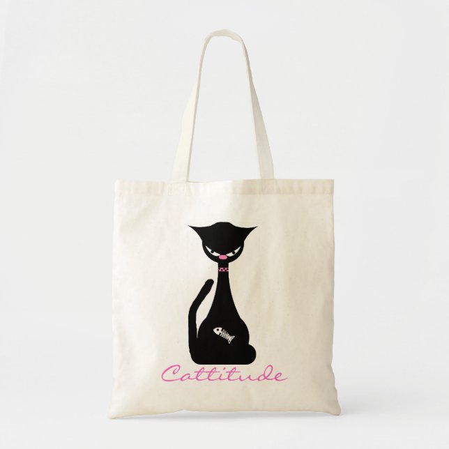 Bolsa Tote Sacola de Cattitude (Frente)