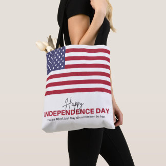 Bolsa Tote Sacola de Compras do Dia 4 de Julho | Sacola de Co