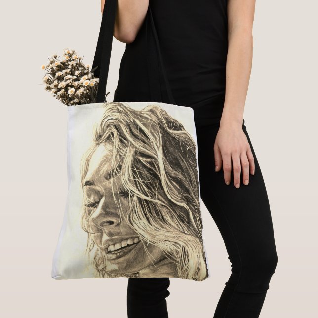 BOLSA TOTE SACOLA DE COMPRAS - MARY (Close Up)