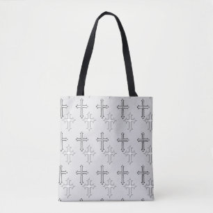 Bolsa Tote Sacola de duas cruzes