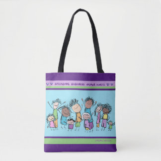 Bolsa Tote Sacola de espalhamento da bondade
