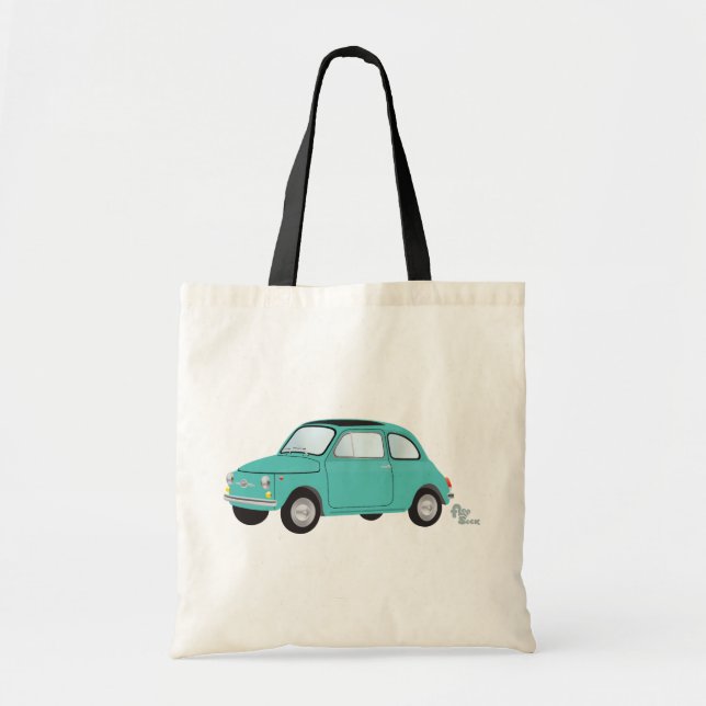 Bolsa Tote Sacola de Fiat 500 (Frente)