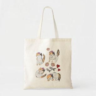 Bolsa Tote sacola de gatinho