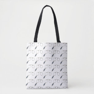 Bolsa Tote Sacola de Lorgnette dos vidros de ópera