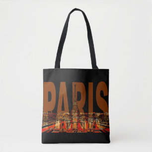 Bolsa Tote sacola de mão França Paris