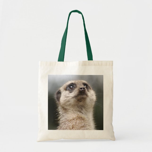 Bolsa Tote Sacola de Meerkat (Frente)