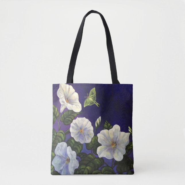 Bolsa Tote Sacola de Moonflower (Frente)