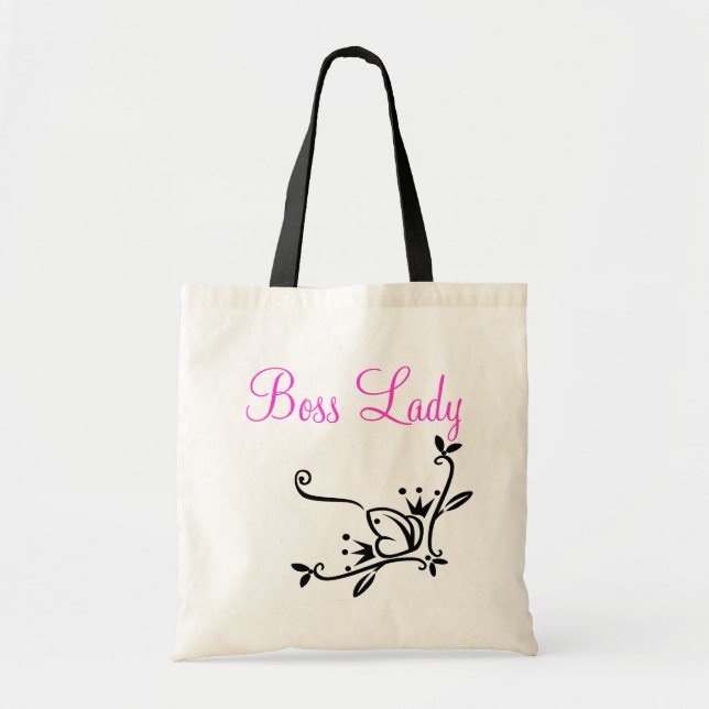Bolsa Tote Sacola de Orçamento da Dama Chefe (Frente)
