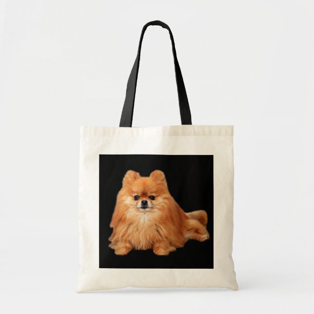 Bolsa Tote Sacola de Pomeranian (Frente)