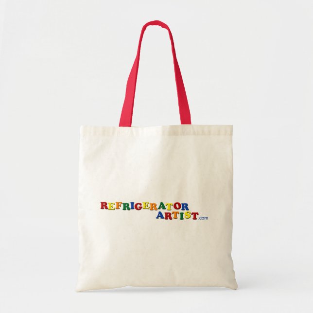 Bolsa Tote sacola de RefrigeratorArtist.com (Frente)