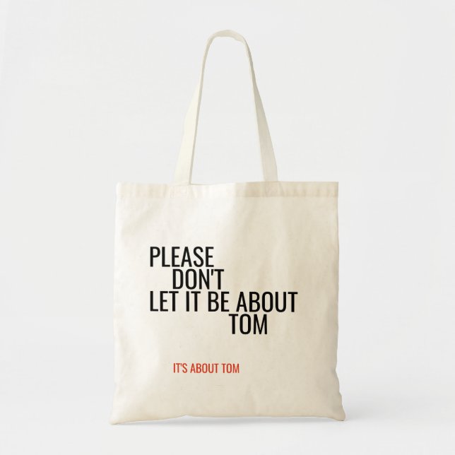 Bolsa Tote Sacola de RHONY (Frente)