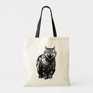 Bolsa Tote Sacola de riso do orçamento do gato